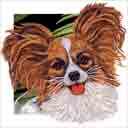 papillon dog art and dog faces, papillon dog pop art, dog paintings, party dogs and dog face pet portraits in colorful original papillon dog art and fine art dog prints by artists Jane Billman and Gregg Billman
