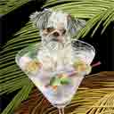 brussels griffon dog art and martini dogs, brussels griffon dog pop art prints, dog paintings, dog portraits and martini pet portraits in colorful original brussels griffon dog art and fine art dog prints by artists Jane Billman and Gregg Billman