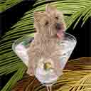 cairn terrier art, cairn terrier pop art dog prints, cairn terrier paintings, pet portraits and dog prints in colorful original dog art and fine art dog prints by artists Jane Billman and Gregg Billman