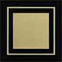 black and gold mat