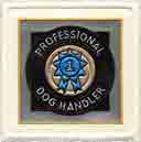 professional dog handler career art prints, dog handler gifts, dog handler gifts for grads, graduation and professionals, dog handler occupation art, dog handler paintings and limited edition fine art prints by artists Jane Billman and Gregg Billman